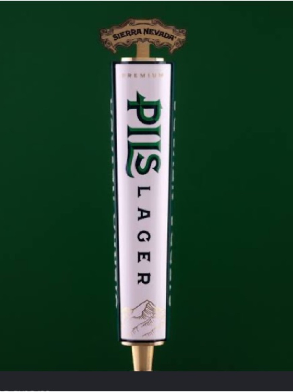 Sierra Nevada Premium Pils Lager Tap Handle